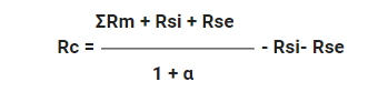 formule Rc-waarde berekenen